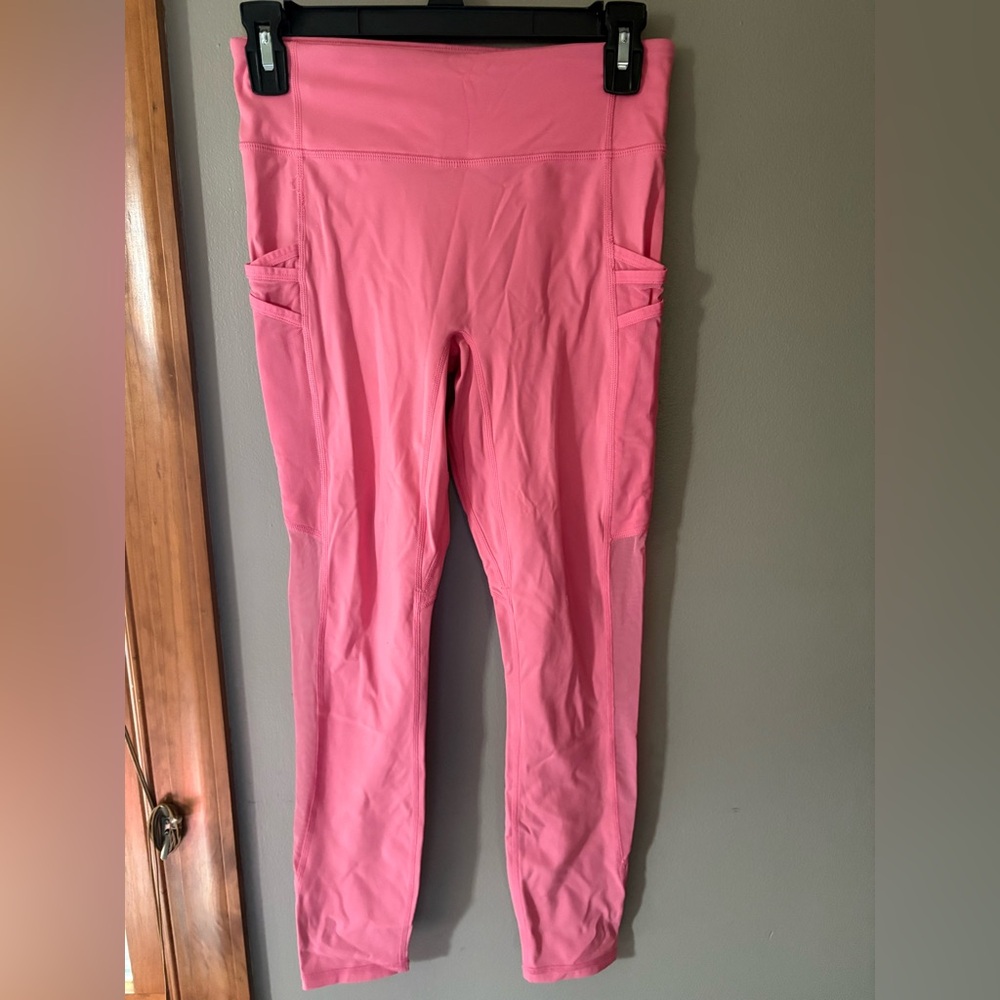 Fabletics Pink Motion365 Yoga Leggings
